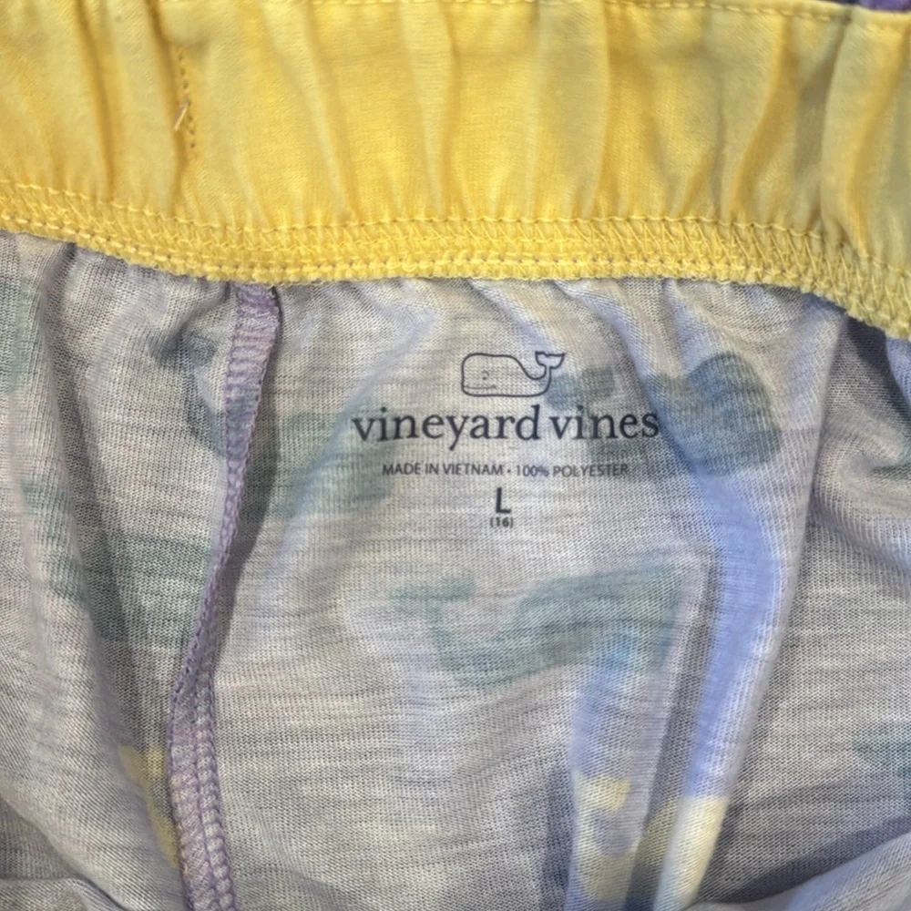 Vineyard Vines Yellow and Gray Lounge Pants - Picture 2 of 2